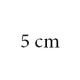 5 cm 