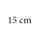 15 cm  + 8,00TL 